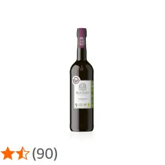 Flasche Sontino Sangiovese, ein rotwein mit wenig tannin. Bio & Vegan zertifiziert.