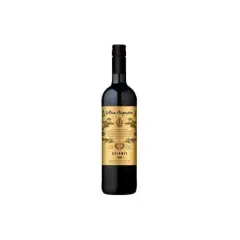 Eine Flasche Vina Augusta Chianti trocken mit goldenem Etikett.