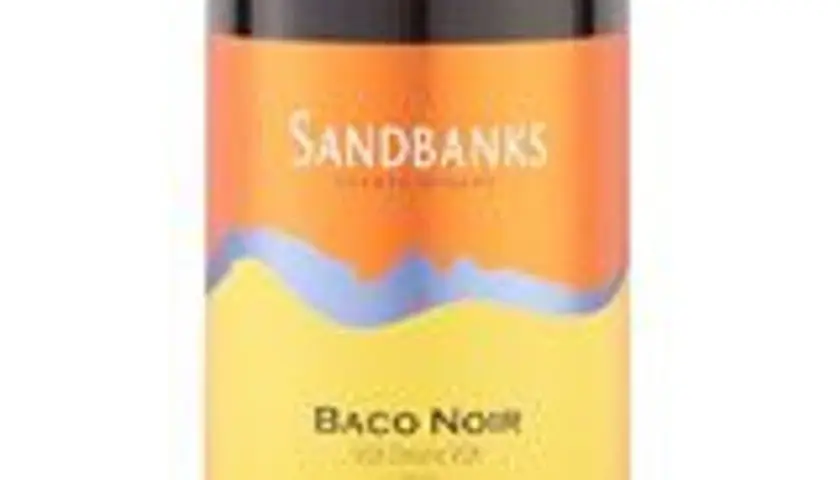 Sandbanks Baco Noir Wein. Ein Wein wie ein Abenteuer, das an die verlorenen Jungs erinnert.